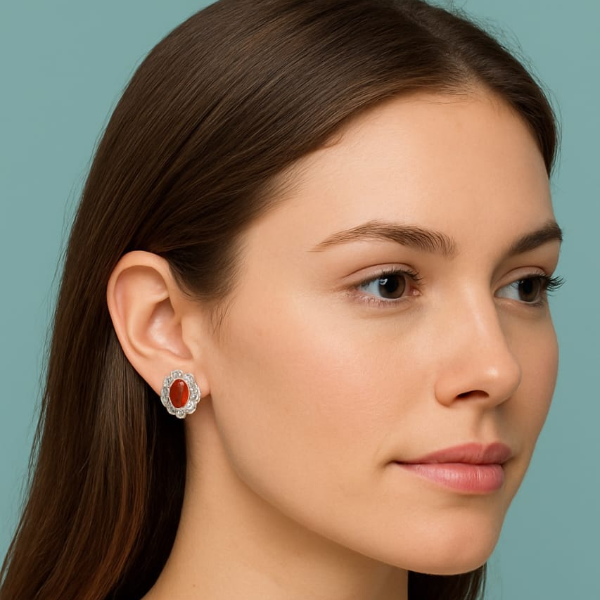 Nature Gemstone Earring