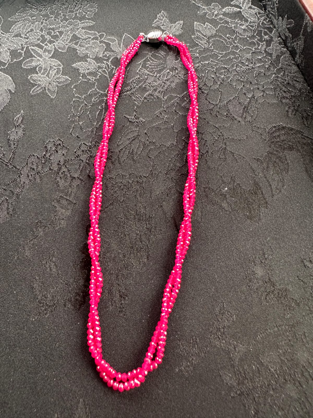 Ruby Gemstone Necklace